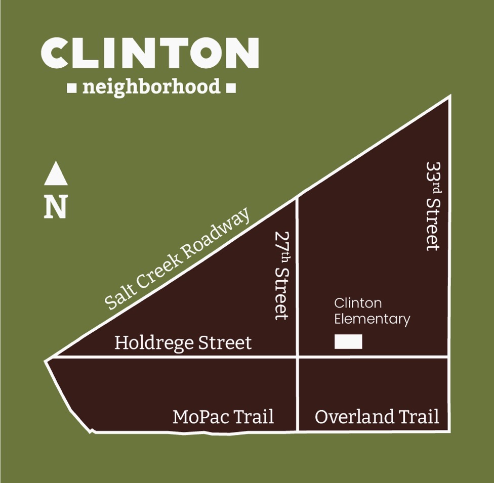 Clinton neighborhood map